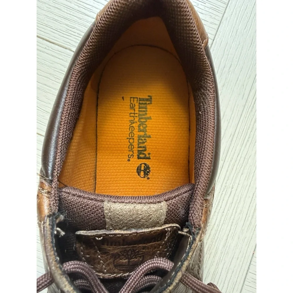 Timberland Earthkeepers Richmont PTO Mens‎ leather shoe #5127A Brown Lace Up 8.5